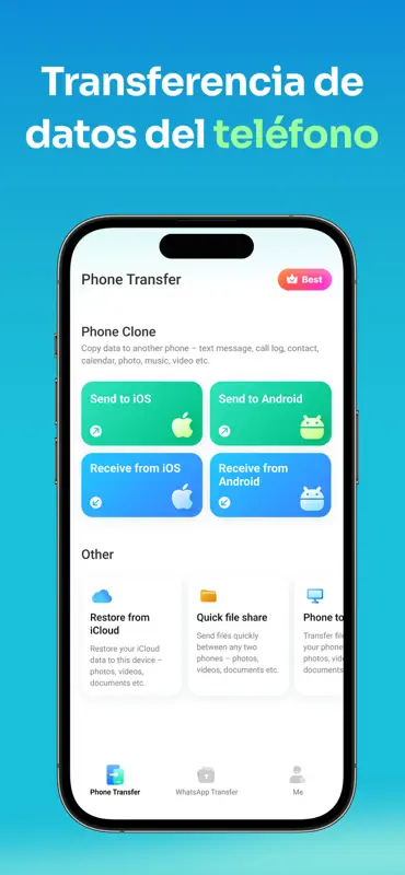MobileTrans - Clonar teléfono screenshot 3 of 7