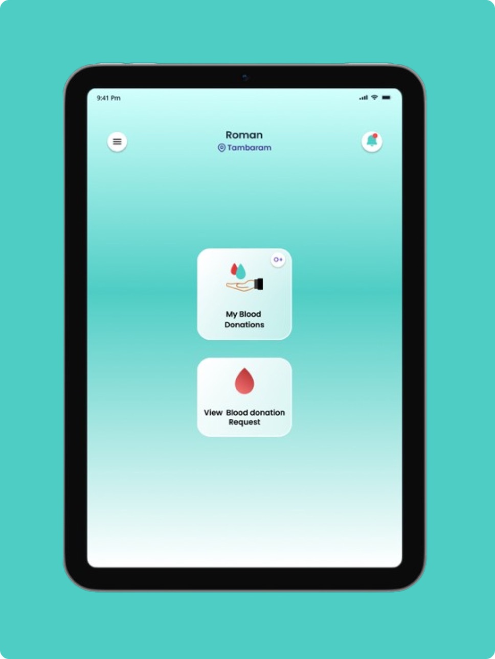 iPad screenshot