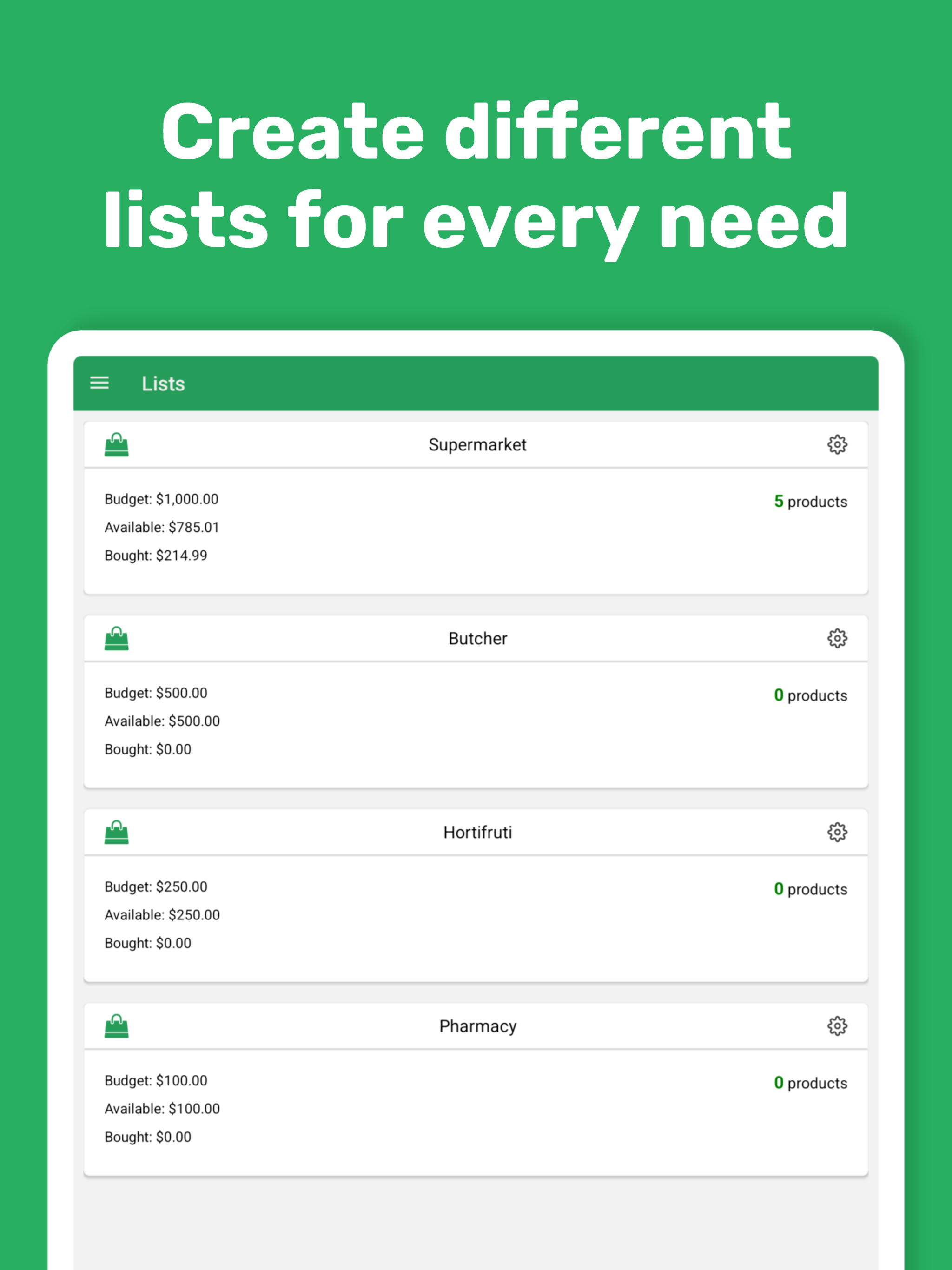 Grocery Shopping List - Listay screenshot 10