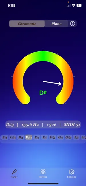 Tuner Universal screenshot 1
