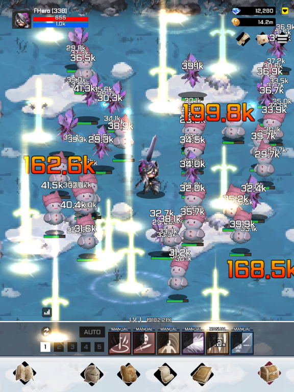 F Class Adventurer: AFK RPG iPad screenshot 6 - Games app