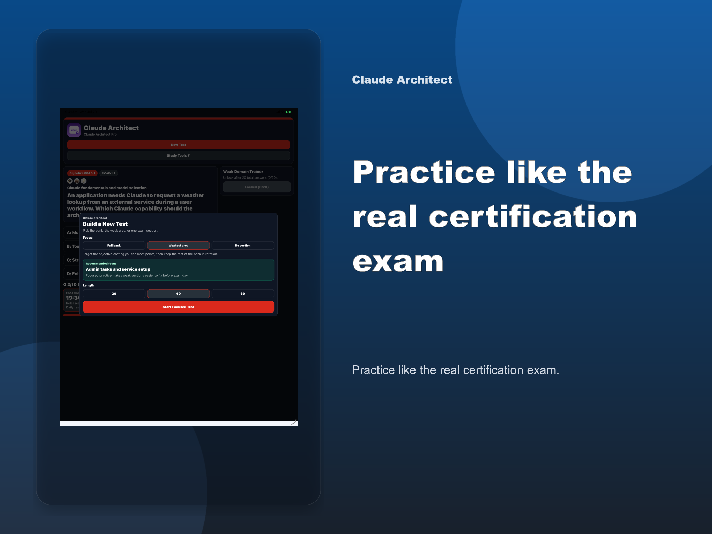 Claude Architect Practice Test screenshot 14