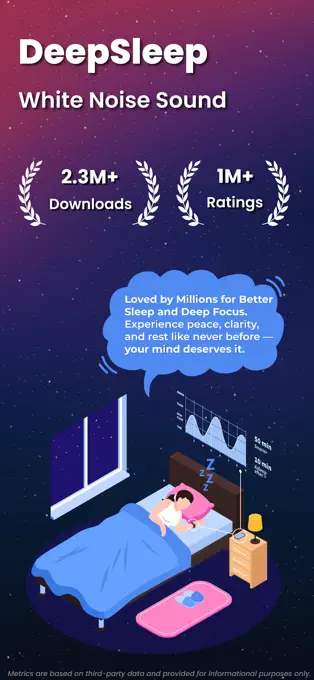 Sleep Sounds interface preview