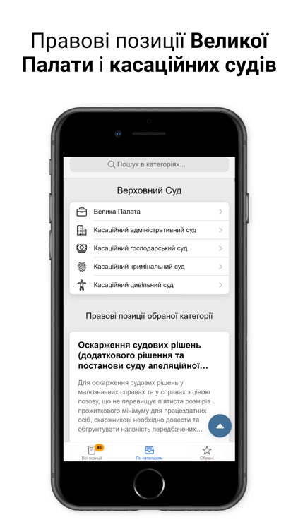 Правові позиції ВС