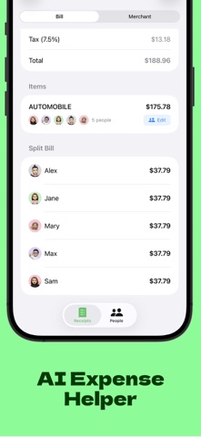 Bill Mate智能算账 screenshot