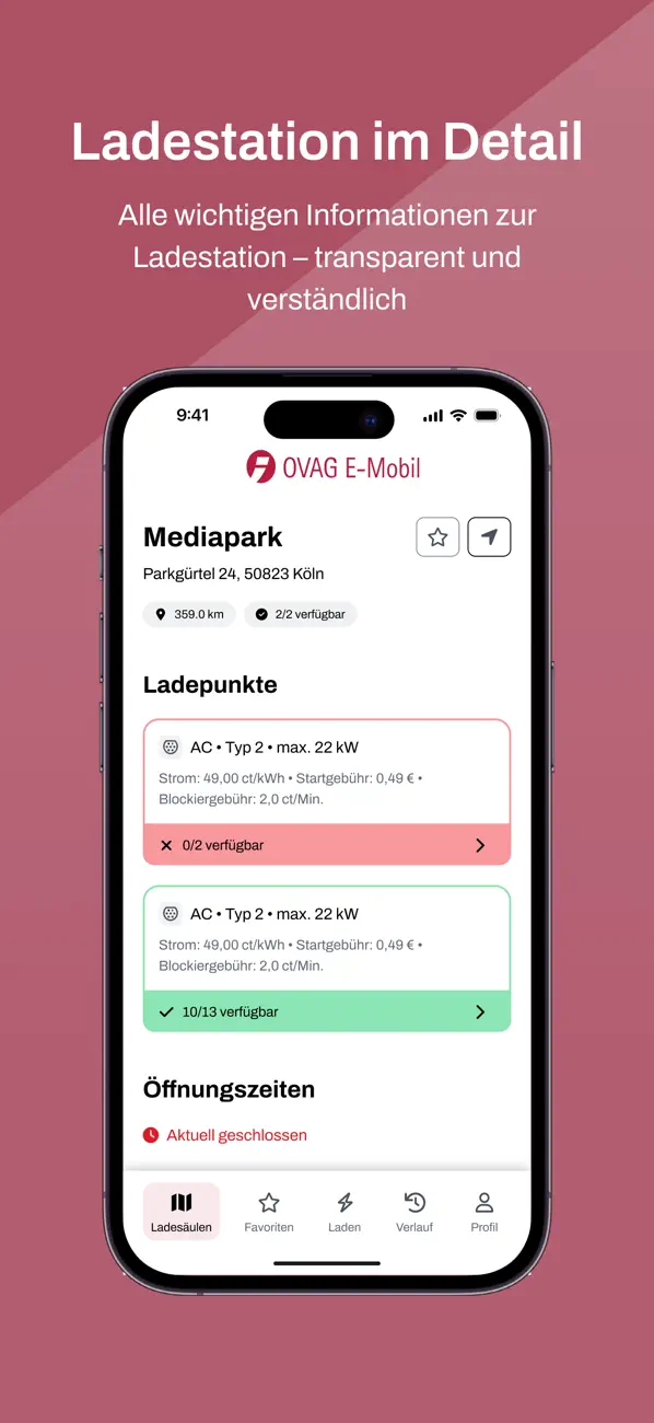 Screenshot #3 pour OVAG E-Mobil