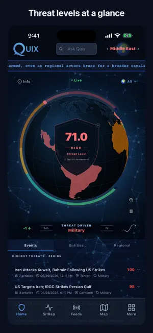Quix Intel screenshot 1