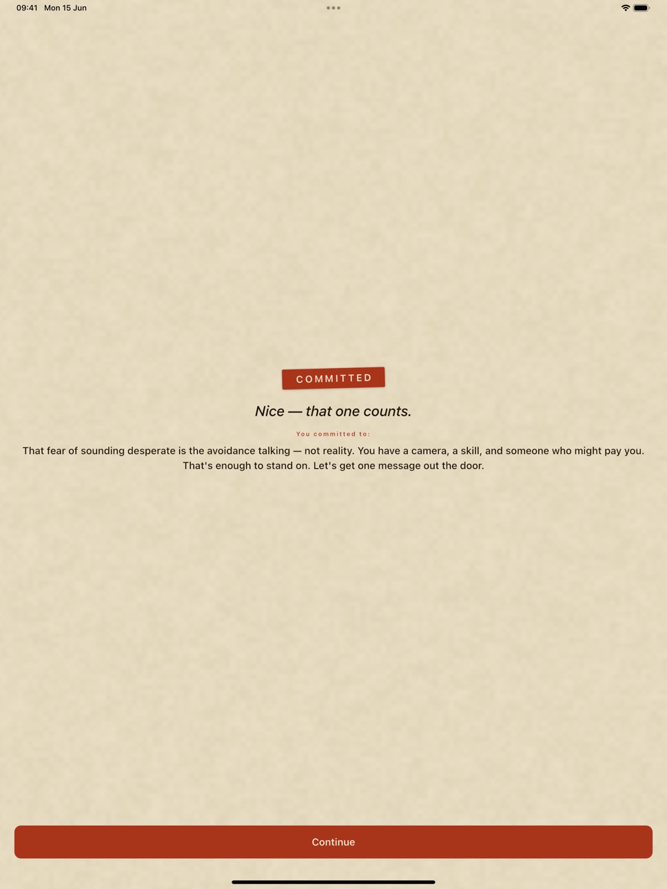 iPad screenshot