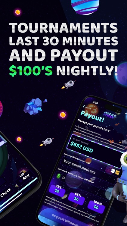 Moon Poker: Daily Tournaments screenshot-3