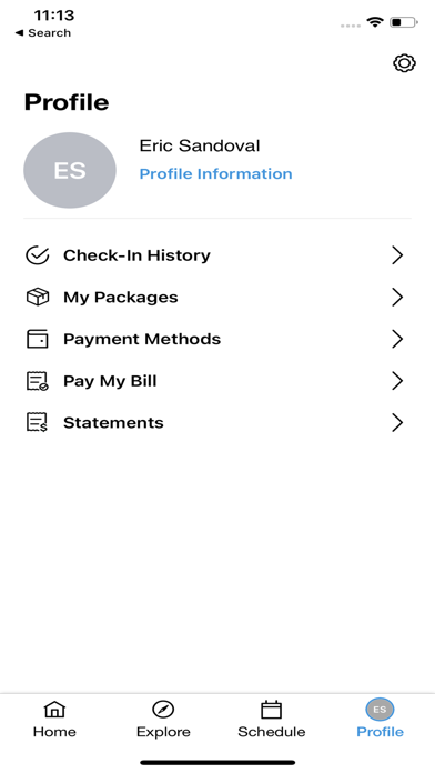 Screenshot 1 of Zone Fitness Clubs App