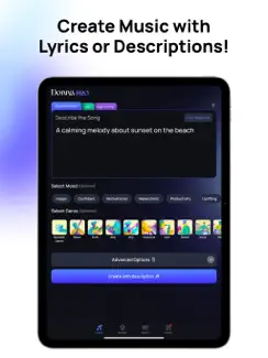 Donna AI Song & Music Maker iPad image 2