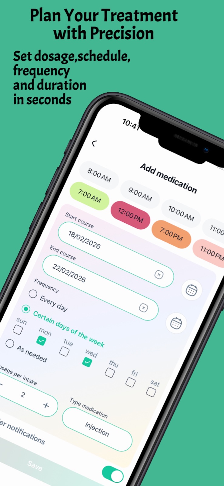 Medkit: Medication Tracker iphone screenshot 2