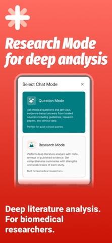 Medical AI: chat with evidence screenshot