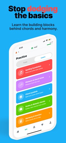 Moosic - Music Theory Quiz iPhone screenshot