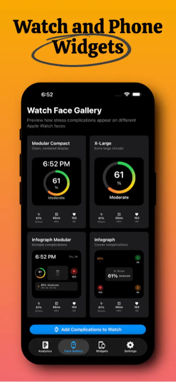 #4. Stress Calculator for watch (iOS) 由: Ankita Agarwal