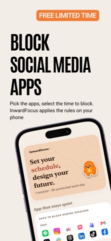 InwardFocus: App Blocker Screenshot 2 of 6