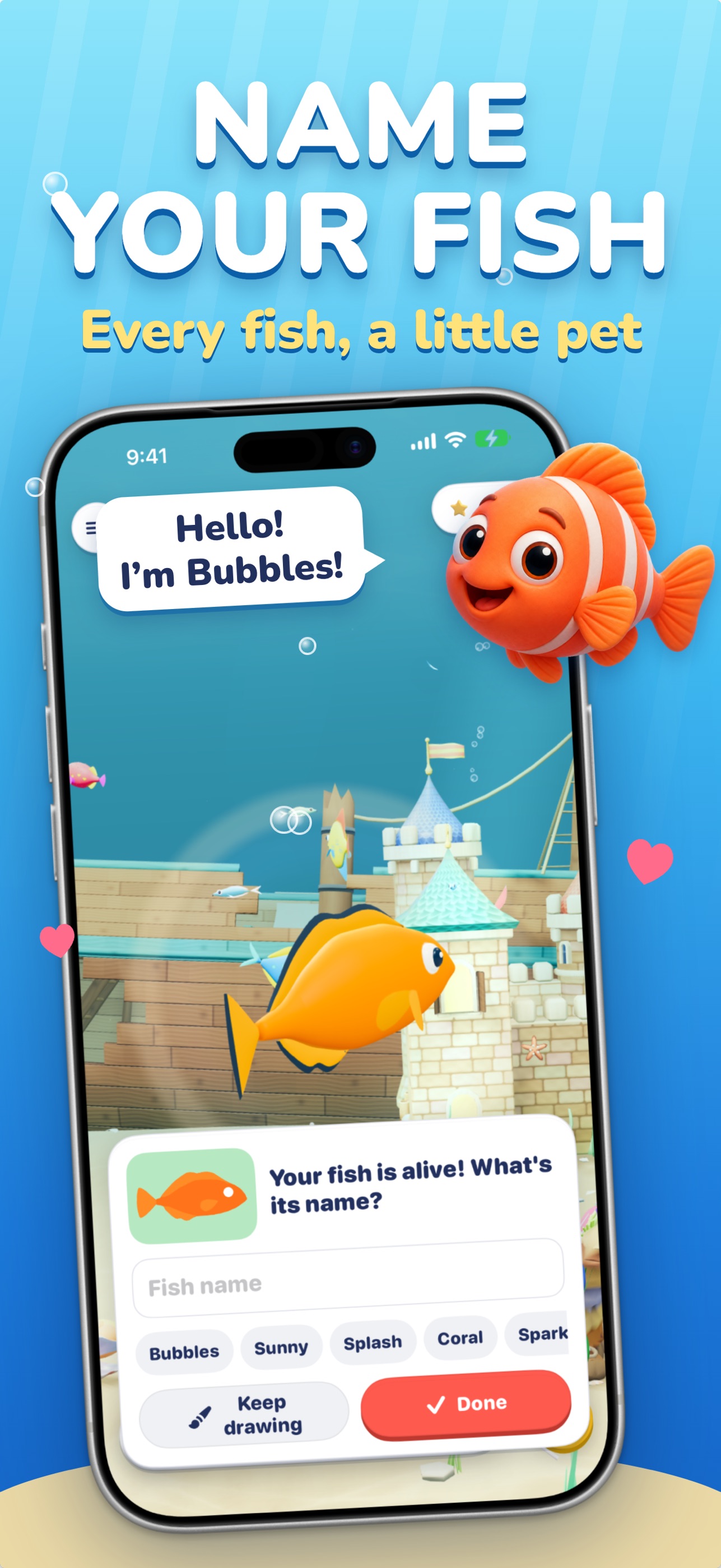 Screenshot 4 of Aquarium: Colouring for Kids