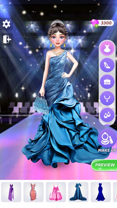 Fashion Dress Up & Makeup Game Screenshot