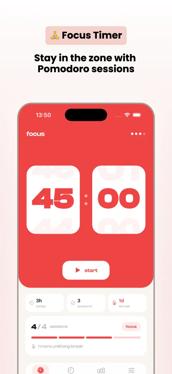 #1. Foku: Focus & Study Timer (iOS) โดย: Baransel Arslan
