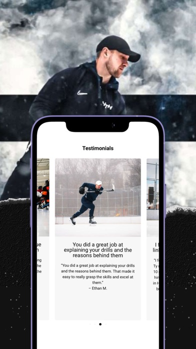 iTrain Hockey+ Screenshot