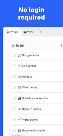 KanbanBoard - Organize tasks iPhone screenshot