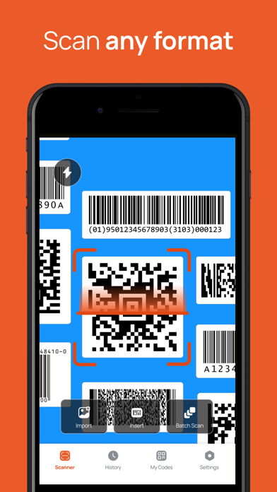 QR code scanner＊Barcode reader