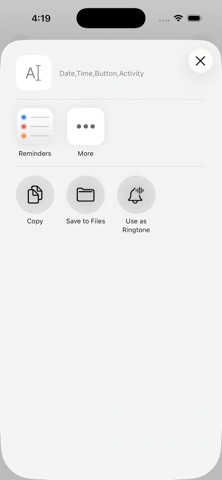 TapLog Screenshot 5 of 5