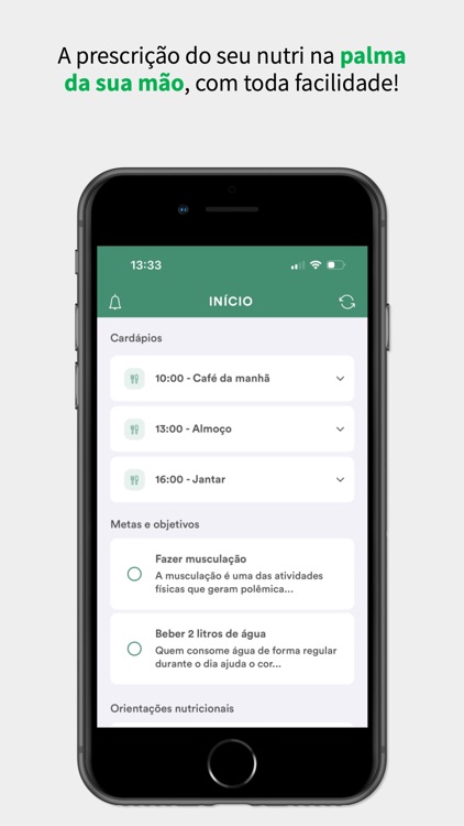 WebDiet para pacientes