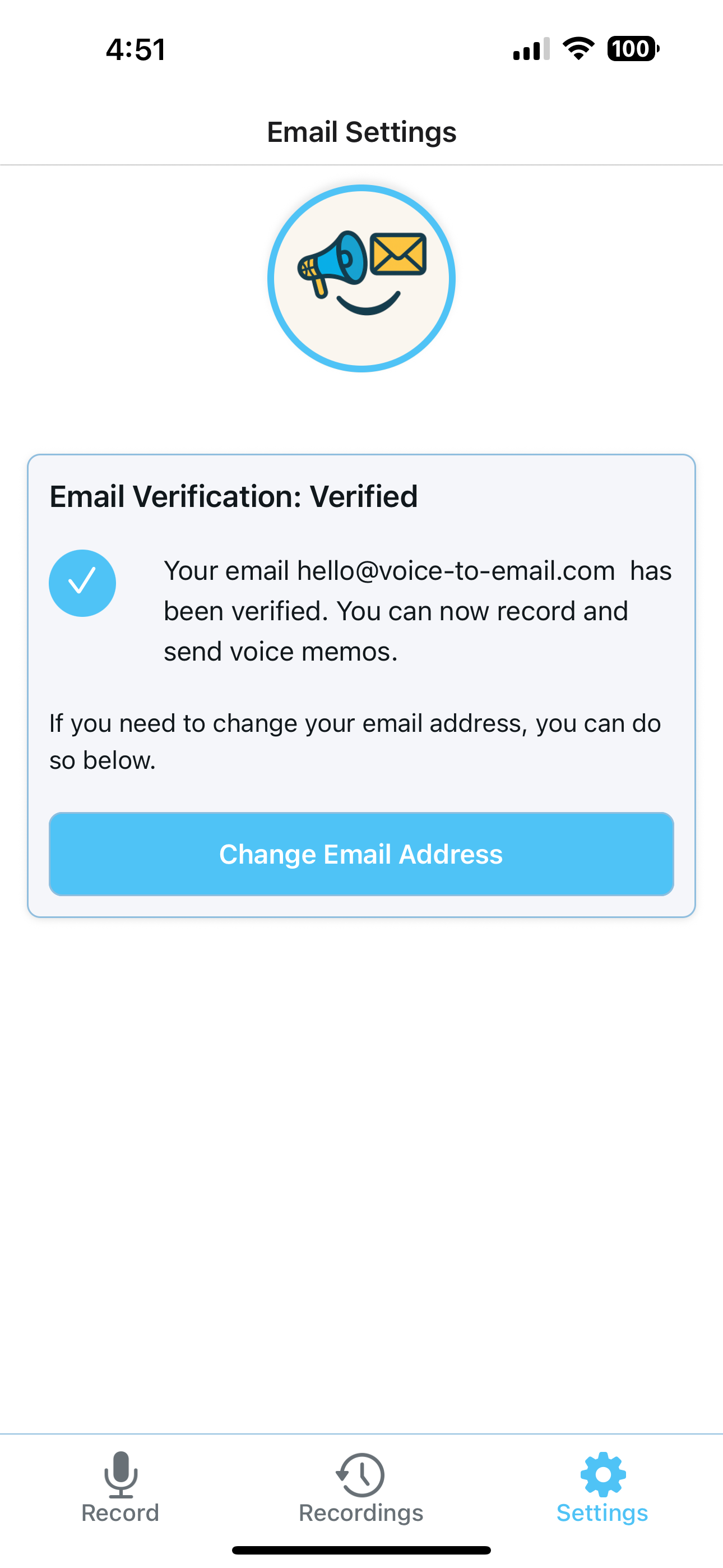 Voice-to-Email