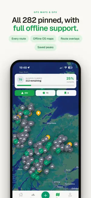 munros.app screenshot 2