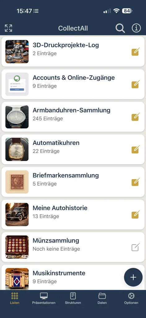 CollectAll Collections - Lifestyle App | MWM
