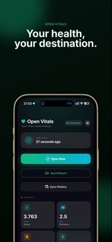 Open Vitals screenshot