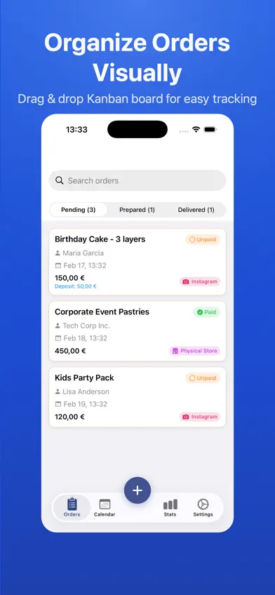 Custom Order Tracker screenshot 1