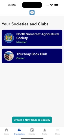 The Society App Screenshot 1 of 8