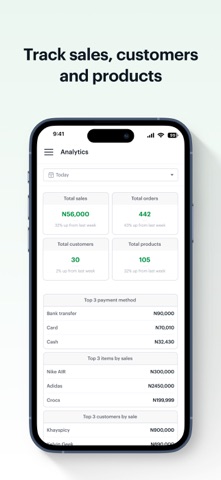 Bumpa Point of Sale (POS) iPhone screenshot