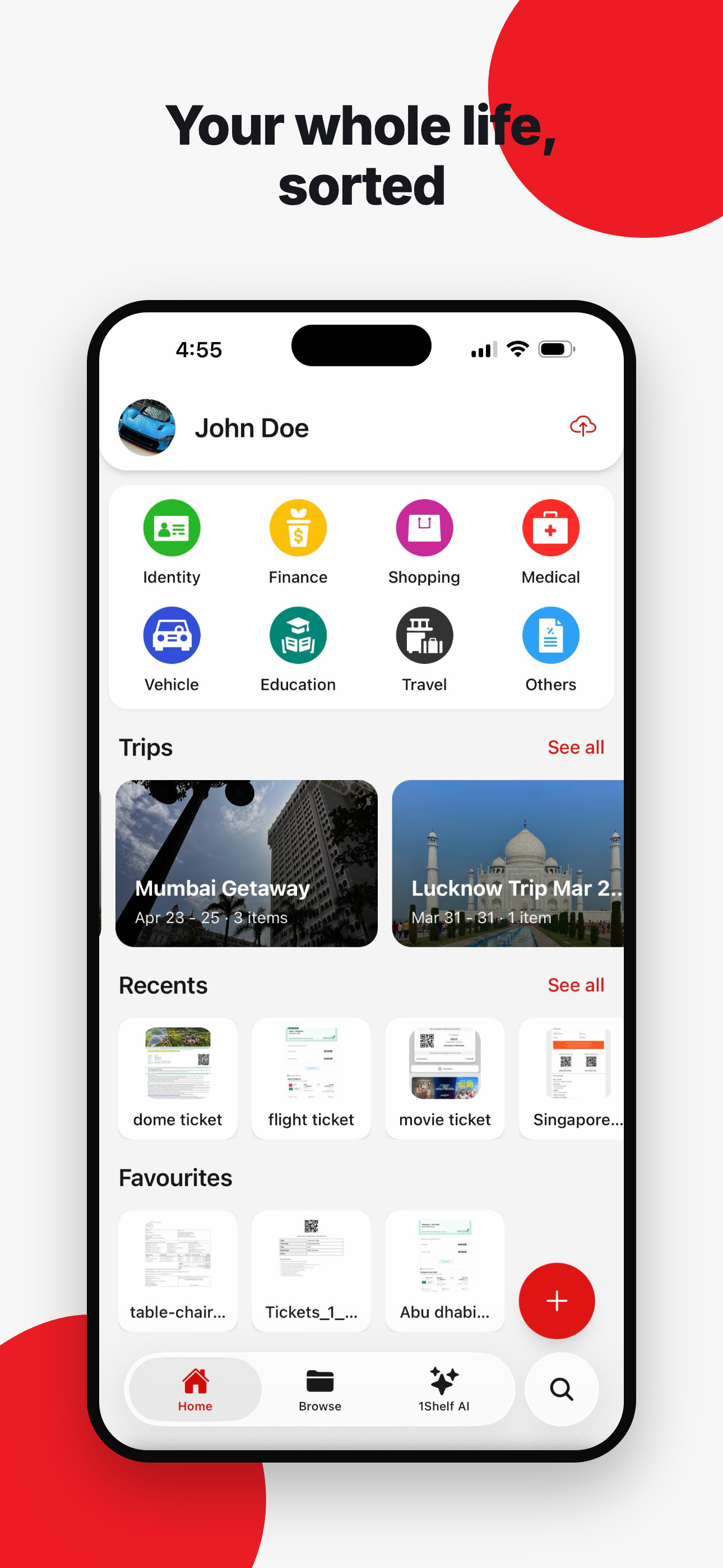 1Shelf: AI Document Organizer screenshot 5