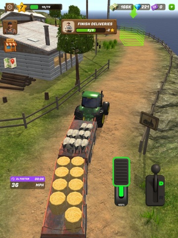 Tractor Delivery Farm iPad screenshot