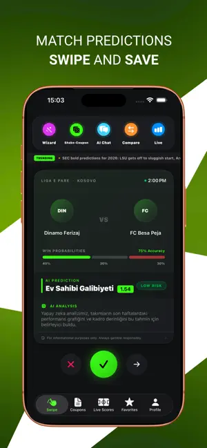 MatchPicks screenshot 1