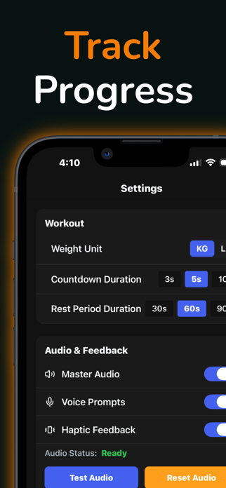 LiftPro: Tempo Workout Timer Screenshot 5 of 5