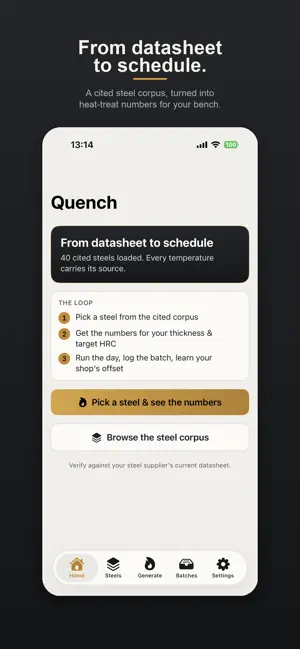Quench - Knife Heat Treating screenshot 1