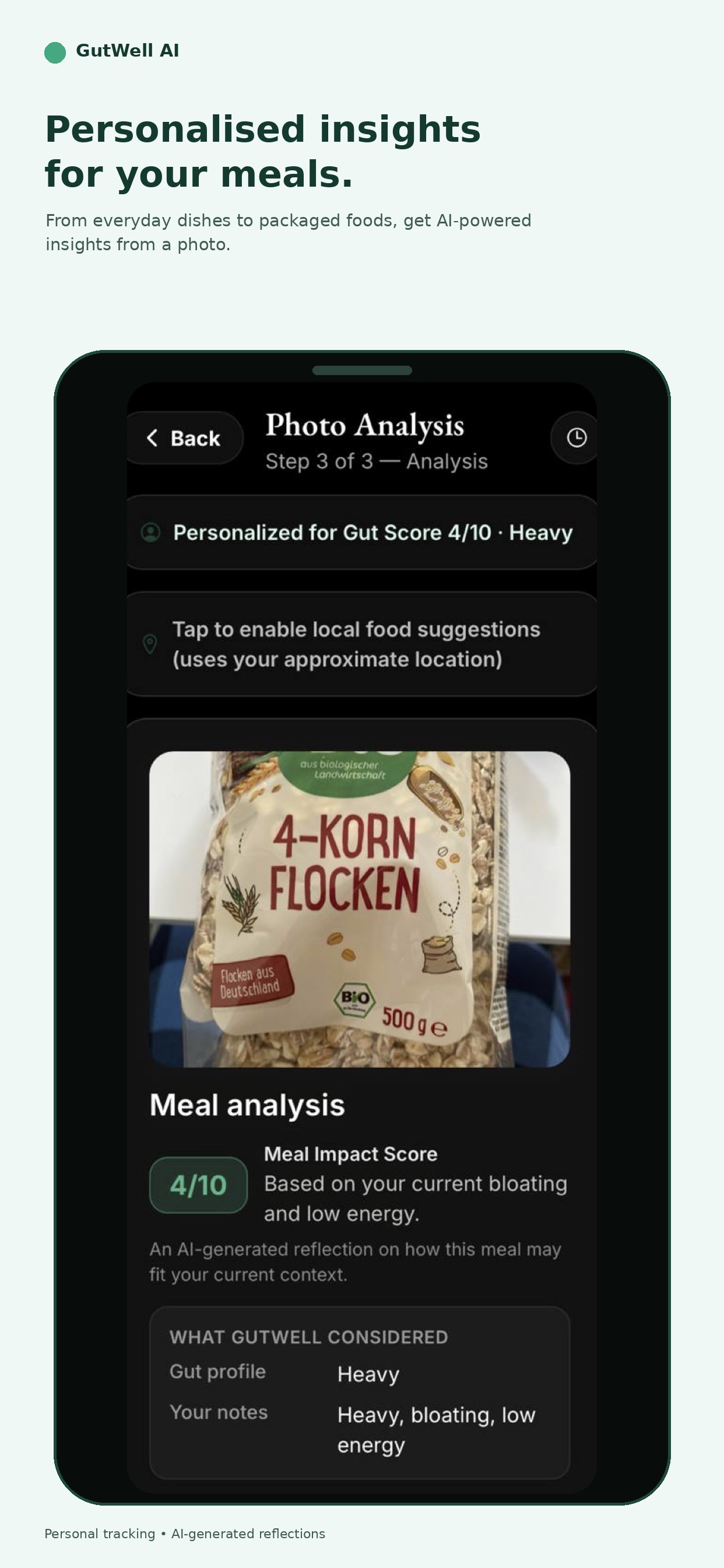 Screenshot 4 of GutWell AI