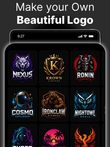 AI Logo Maker, Creator Shop iPad screenshot