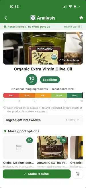 ClearEaty: Food Label Scanner screenshot 4