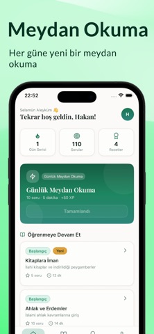 İslami Bilgi Yarışması - İlmio iPhone screenshot