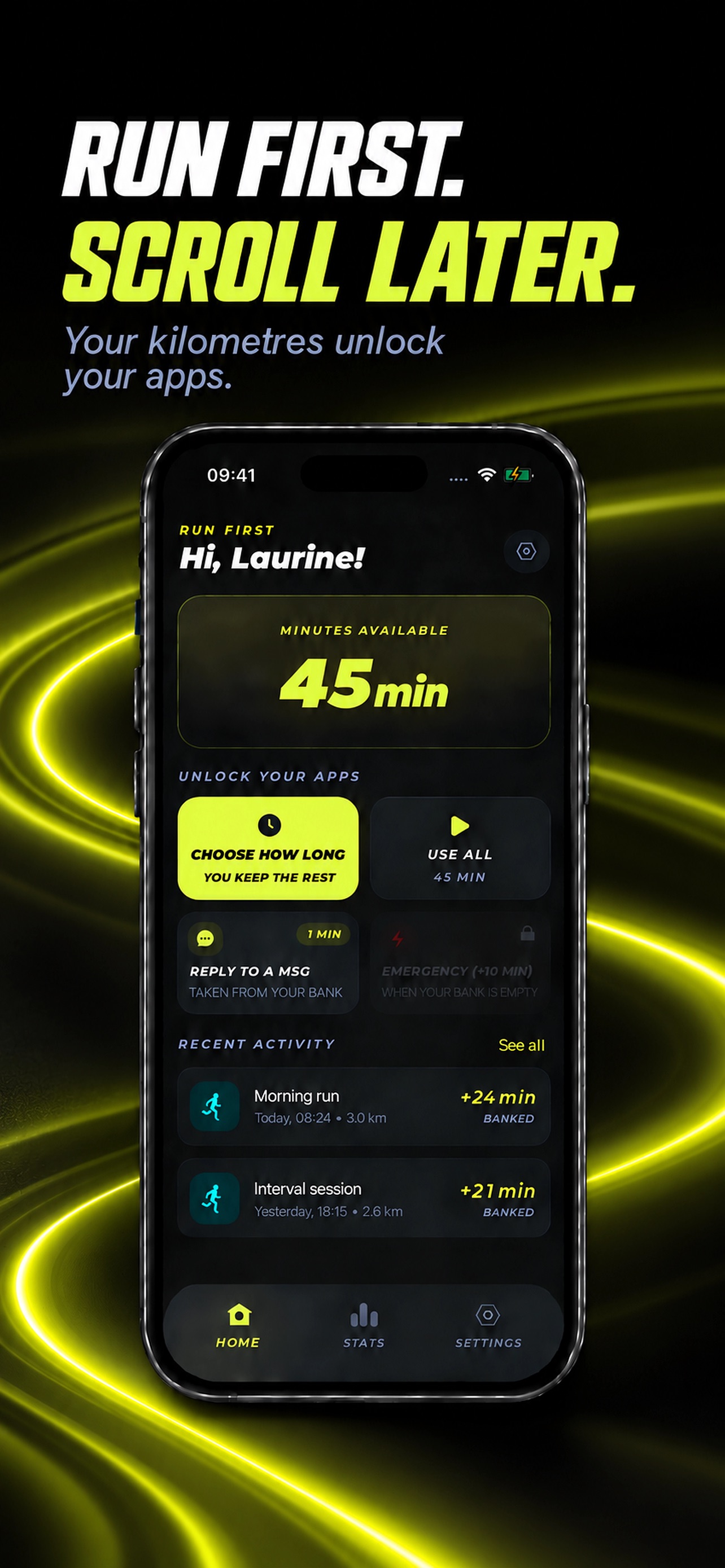 Screenshot 1 of RunWall: App Blocker