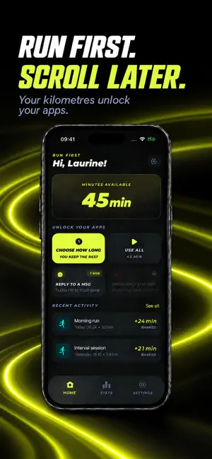 RunWall: App Blocker screenshot 1