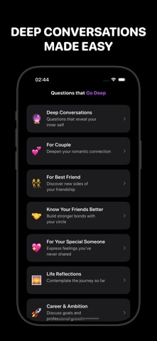Deep Conversations screenshot
