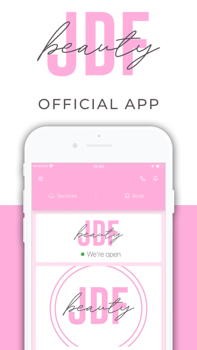 Screenshot 1 of JDFBeauty App