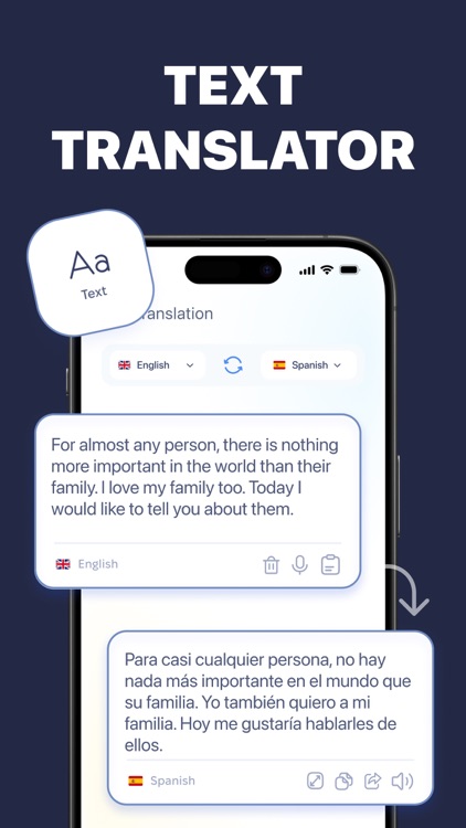 AI Translator Voice & Camera