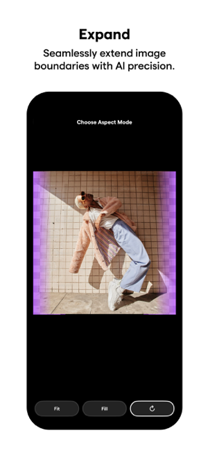 InstaSize KI Bilder bearbeiten Screenshot